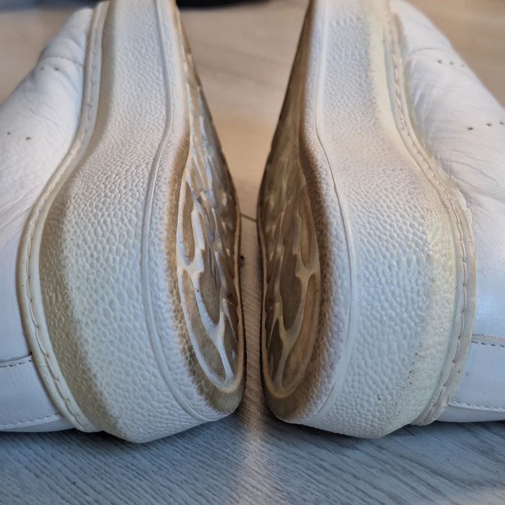 Ateliers White Leather Sneakers 38